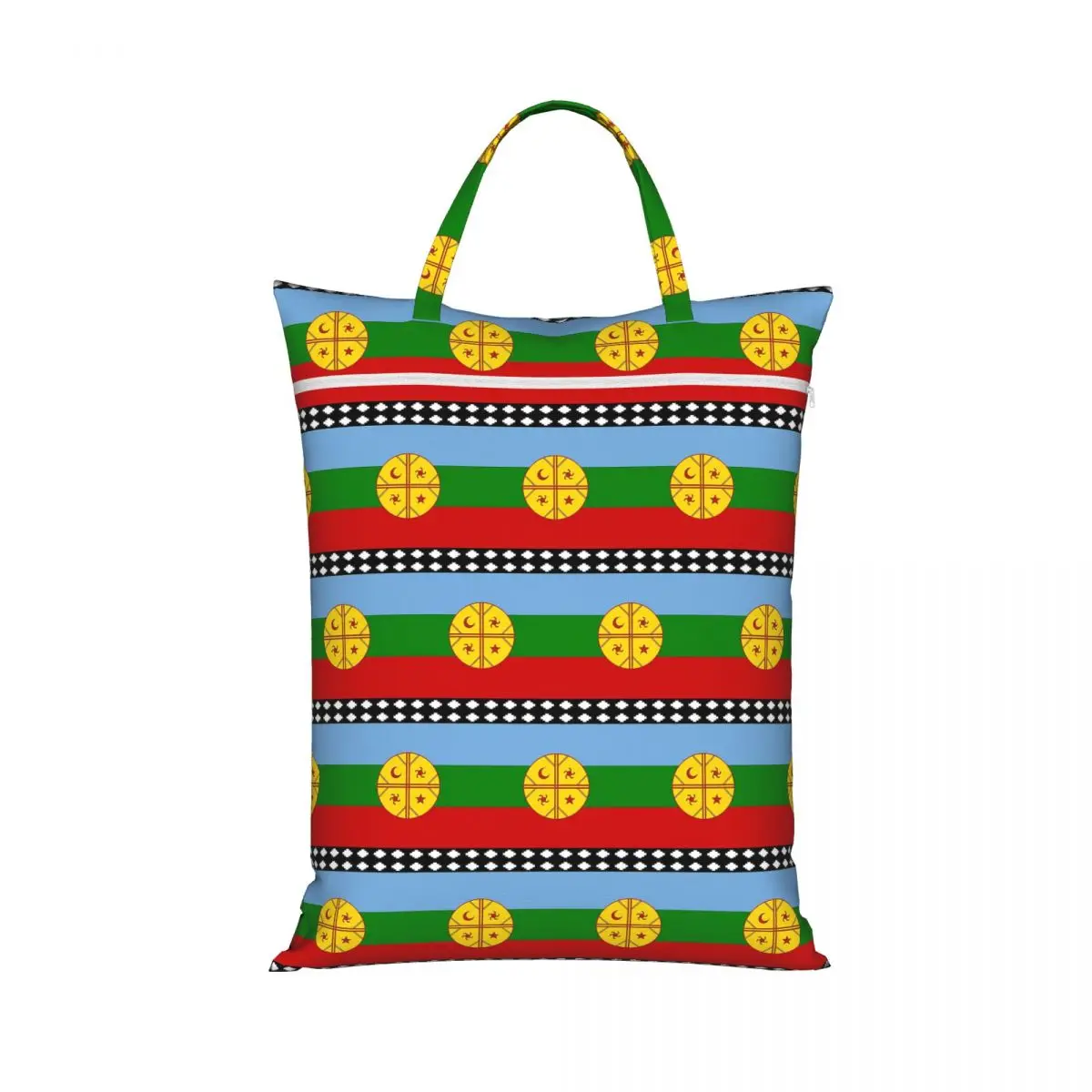 Panier à linge pliable avec drapeau des Mapuches, panier à linge, organisateur de maison, panier à linge pour la maison