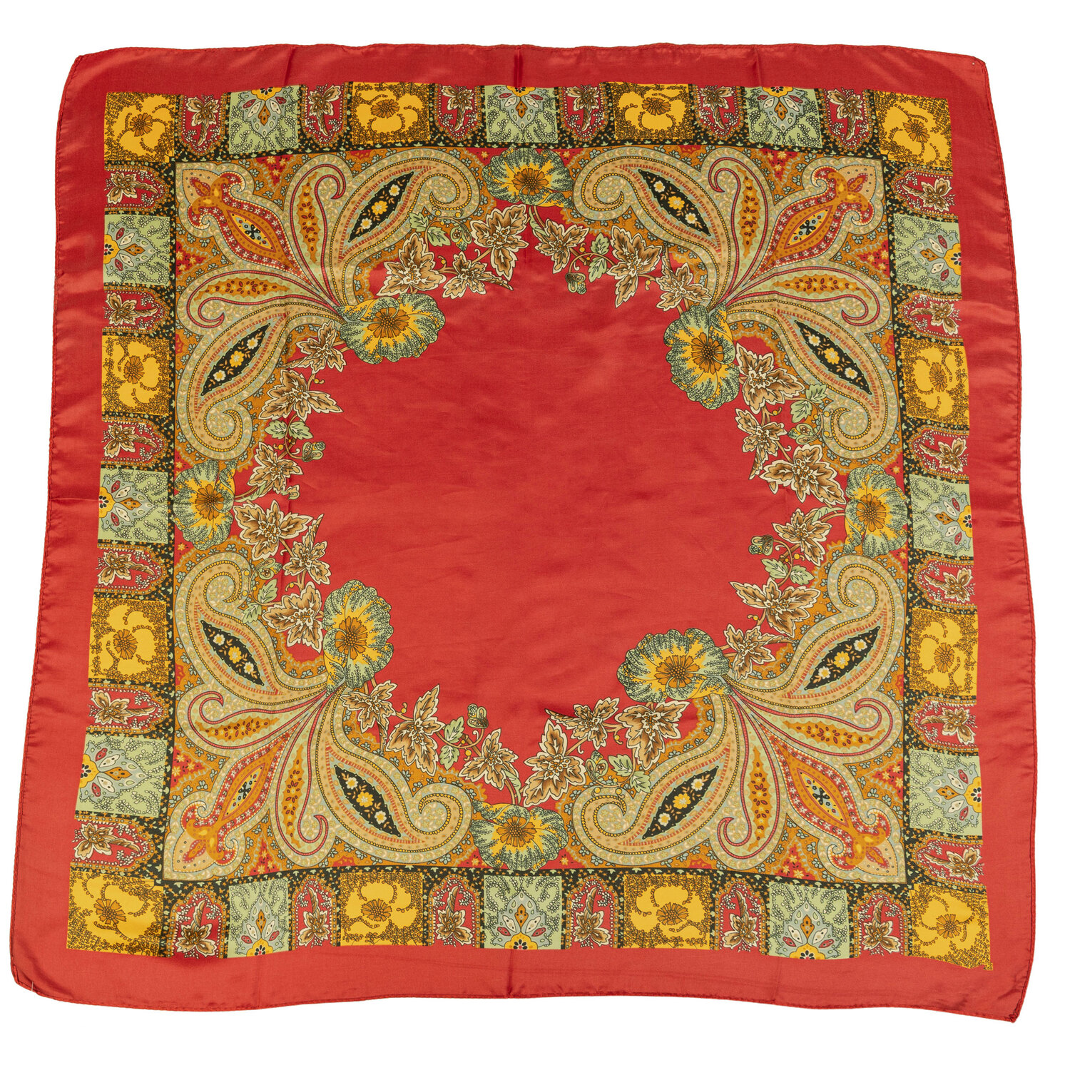Satin-Tuch Pirat, bordeaux