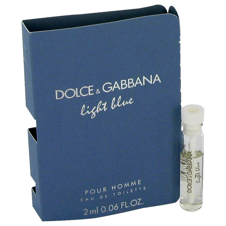 Light Blue For Men By Dolce & Gabbana Vial (sample) 0.06 Oz - Dolce & Gabbana
