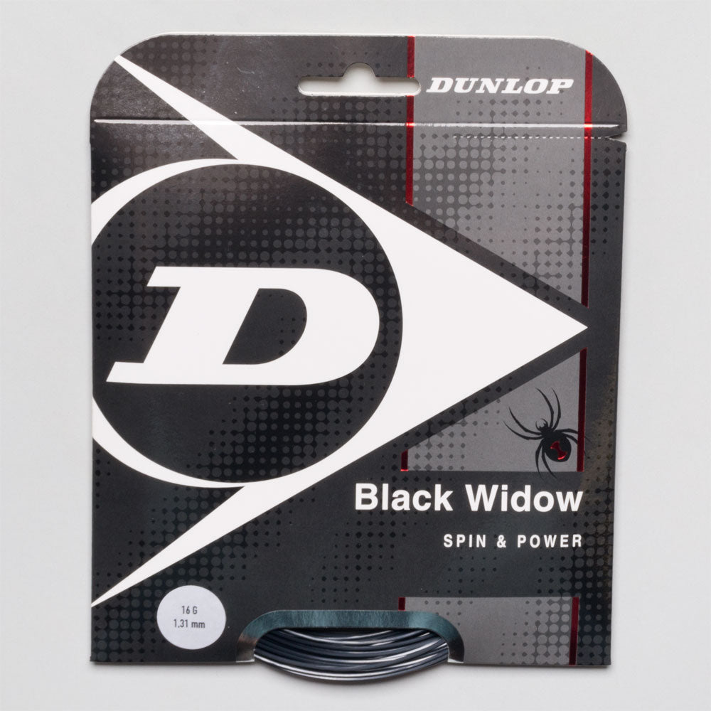 Dunlop Black Widow 16 Tennis String Packages
