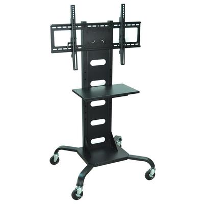 Luxor WPSMS51 Flat Panel TV Cart with Shelf for 37" to 60" Screens