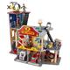 KidKraft Deluxe Wooden Fire Station Play Set with Toy Fire Engine, Ambulance, Helicopter, Dog and Fireman Action Figures Included, Kids' Toys, 63214
