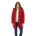 Original Montgomery Women's Classic Fit Duffle Coat with Wooden Toggles - Red (X-Large)