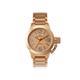 TW Steel Canteen Unisex Quartz Watch with Rose Gold Dial Analogue Display and Rose Gold Stainless Steel Plated Bracelet TW303