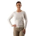 EDZ Merino Wool Thermal Base Layer Long Sleeve Women's Natural White 14