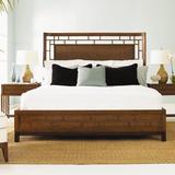 Tommy Bahama Home Ocean Club Paradise Point Bed Wood/Wicker/Rattan in Brown | 68 H x 82 W x 92 D in | Wayfair 536-135C