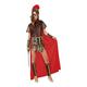 Atosa 97102 - Verkleidung Römische Kriegerin, Erwachsene, Größe 42-44, rot