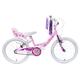 Professional Izzie 18" Wheel Girls BMX Bike Single Speed Pretty Barbie Pink Bike & Doll Seat, Streamers Age 6+