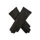 Dents Felicity Women's Silk Lined Leather Gloves BLACK 7