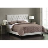 Skyline Furniture Standard Bed Upholstered/Metal in Brown | 51 H x 78 W x 83 D in | Wayfair 543BEDPRMWHT