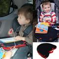 Trabasack Curve Connect - Car Seat Tray and Buggy Play Tray for Kids - Red Trim