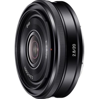 Sony SEL20F28 E-Mount Lens- 20mm, f/2.8, 49mm Filter
