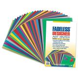 Fadeless Designer Art Paper 12 x 18 Inches Assorted Colors 100 Sheets