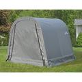 ShelterLogic Round Style Shelter, Green Cover Metal in Blue | 96 H x 96 W x 144.09 D in | Wayfair 76813