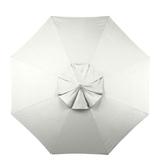 9' Patio Umbrella Replacement Canopy - Canvas White Sunbrella - Ballard Designs Canvas White Sunbrella - Ballard Designs