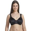 Anita Women's Seamless Underwired Full Figure Bra Black 34 D