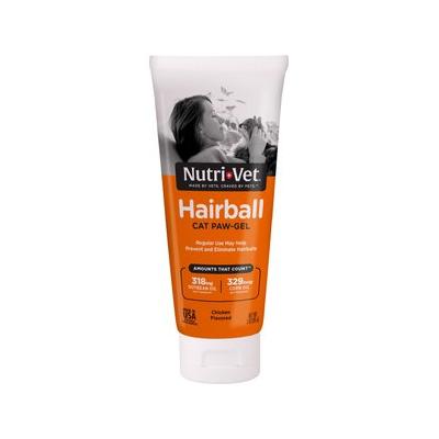 Nutri-Vet Chicken Flavored Gel Hairball Control Supplement for Cats, 3-oz bottle