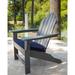 POLYWOOD® Long Island Adirondack in Green | 38.5 H x 31.25 W x 33.75 D in | Wayfair ECA15LI