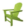 POLYWOOD® South Beach Outdoor Adirondack Chair in Green | 38.5 H x 31.25 W x 33.75 D in | Wayfair SBA15LI