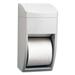 Bobrick Matrix Series Two-Roll Tissue Dispenser, 6 1/4 x 6 7/8 x 13 1/2, Gray | 13.5 H x 6.25 W x 6.88 D in | Wayfair 5288