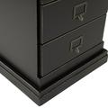 Riser - 2 1/4" Plinth Base Set for Corner Desk Group Small - Rubbed Black - Ballard Designs - Ballard Designs