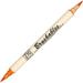 Kuretake Zig ZIG Brushables Dual-Tip Marker Pure Orange