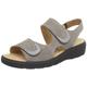 Ganter Damen Selina, Weite F Sandalen, Mehrfarbig (Kiesel/Cotton 6718), 37.5