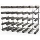 Traditional Wooden Wine Racks - Black Ash (4x6 Hole [30 Bottles])