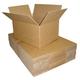 500 x Single Wall Shipping Cardboard Boxes 8x6x4"