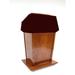 Executive Wood Products Presidential Plus Non Sound Full Podium | 50.5 H x 30.75 W x 25.75 D in | Wayfair PRES900-NS-W-R