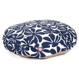 Majestic Pet Products Plantation Round Pillow/Classic Pet Bed Polyester in Blue | 42 D in | Wayfair 78899551014