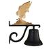 Montague Metal Products Inc. Cast Bass Bell Metal in Yellow | 17.25 H x 12.5 W x 7.75 D in | Wayfair CB-1-30-GB