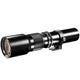 Walimex 500mm 1:8,0 CSC-Objektiv für Fuji X Bajonett schwarz (manueller Fokus, für Vollformat Sensor gerechnet, Filterdurchmesser 67mm, mit ausziehbarer Gegenlichtblende)