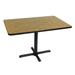 Correll, Inc. Breakroom Table Plastic/Acrylic/Metal in Gray | 42" W x 30" D | Wayfair BCT3042-15