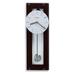 Howard Miller® Emmett Wall Clock Wood/Glass in Black/Brown | 19 H x 6.25 W x 3 D in | Wayfair 625514