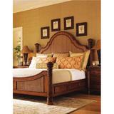 Tommy Bahama Home Island Estate Round Hill Bed Wicker/Rattan in Brown | 72 H x 68.5 W x 87.25 D in | Wayfair 531-133C