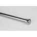 Rod Desyne Single Curtain Rod Plastic/Metal in Gray | 2.4 H x 48 W in | Wayfair 4800-485