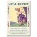Buyenlarge Little Bo-Peep Vintage Advertisement on Wrapped Canvas in White | 36 H x 24 W x 1.5 D in | Wayfair 0-587-00383-9C2436