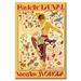 Buyenlarge Paulette Duval & Vaceslv Svoboda Dance by George Barbier Framed Vintage Advertisement Canvas in White | 36 H x 24 W x 1.5 D in | Wayfair