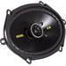 Kicker CS68 6" x 8" Coaxial Speakers with Polypropylene Cones (Pair) - 12CS68