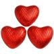 Red Chocolate Hearts (small) - Bulk box of 200