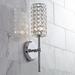 Cesenna Cylinder 16" High Modern Crystal LED Wall Sconce