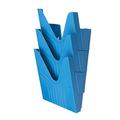 Avery Original A4 3 Part Plastic Literature Holder for Walls and Stands - Blue