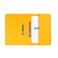 Elba Stratford Transfer Spring File with Pocket Recycled 315gsm 32mm Foolscap Yellow Ref 30119 [Pack of 25]