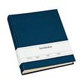 Semikolon Medium Bound Linen Photo Album, Cream Pages, Marine Blue (03103)