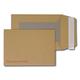 EPOSGEARÂ® A6 / C6 162mm x 114mm Brown/Manilla Strong Hard Card Board Backed Peel and Seal Printed Please Do Not Bend Envelopes (1000)