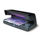 Safescan 70 Black - UV counterfeit detector with LED light for watermark and microprint detection - verification of banknotes, credit cards and ID's - Suitable for polymer notes including the new Â£20