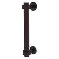 Allied Brass Continental Door Pull C to C, Glass in Brown | 10.1 H x 1.5 W x 2.5 D in | Wayfair 402-BBR