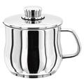 Stellar 1000 S163 Stainless Steel Jug Style Sauce Pot or Milk Pan with Lid 14cm 1.7L, Induction Ready, Dishwasher Safe Fully Guaranteed