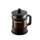 BODUM 1784-01 Kenya 4 Cup French Press Coffee Maker, Black, 0.5 l, 17 oz
